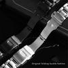 Edelstahl Uhrenarmband für Casio MTG-B1000 Herren Mattes Metall Schwarz Massives Armband Zubehör