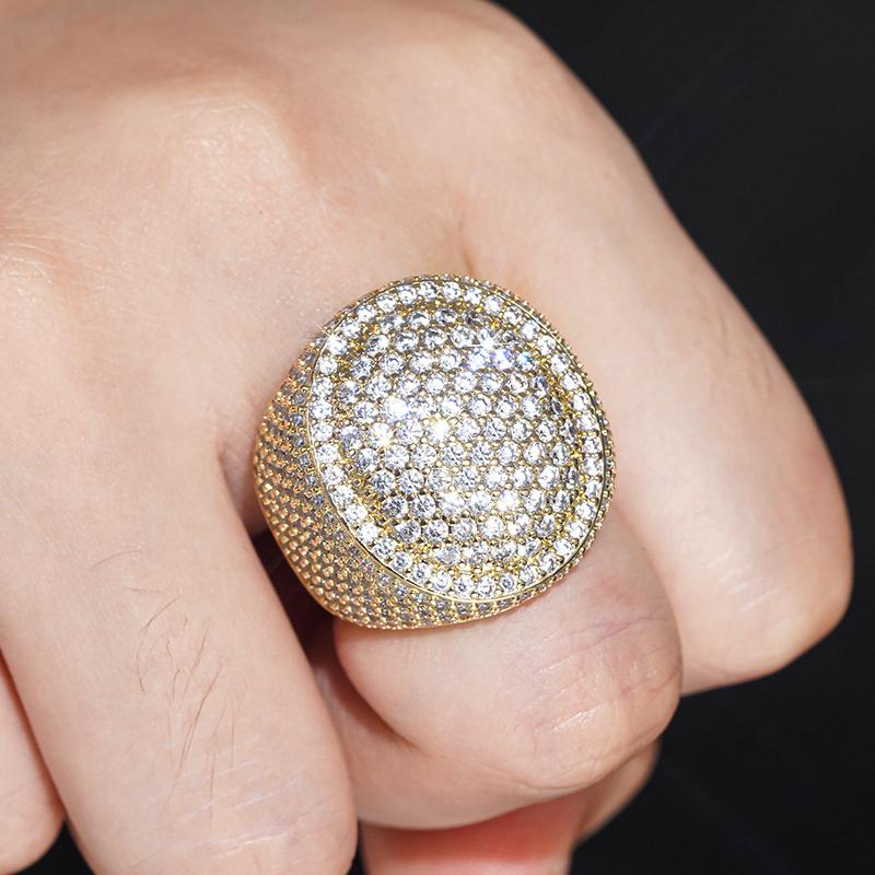 Huitan Geometric Design Women Ring for Wedding Engagement Luxury Full Shining CZ Party Fashion Accessories Lady Charming Jewelry