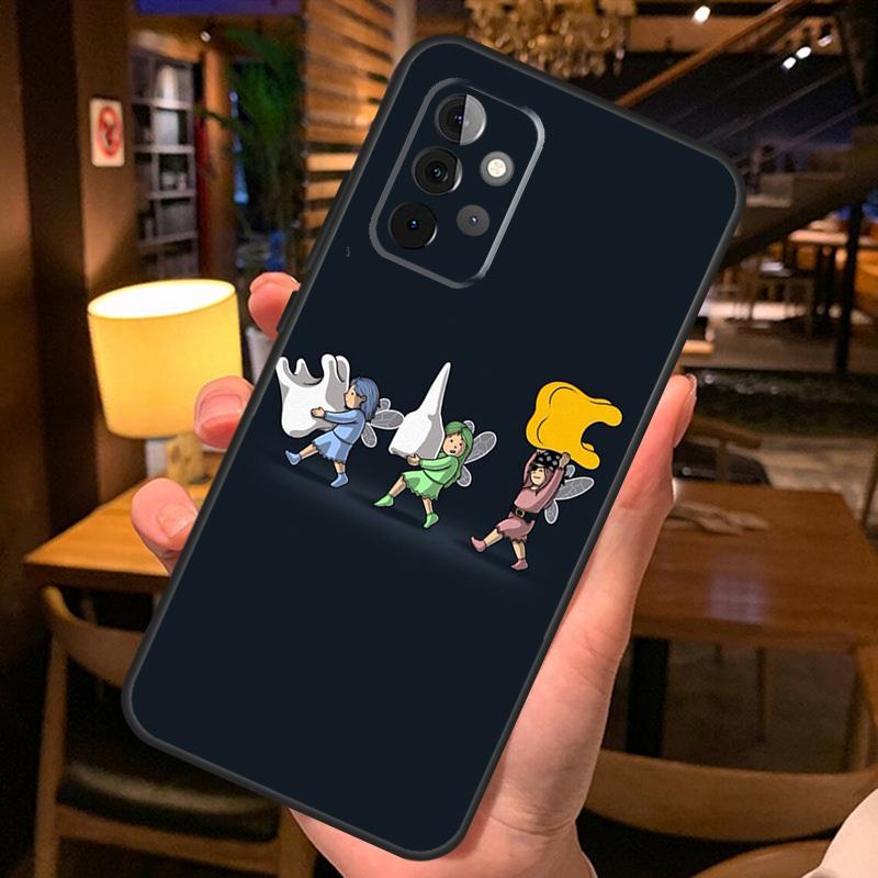 dentist tooth pattern Case For Samsung Galaxy A56 A36 A54 A34 A14 A06 A16 A26 A12 A32 A52 A13 A33 A53 A15 A35 A55