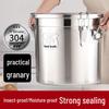 Recipiente Hermético para Armazenamento de Alimentos de Aço Inoxidável 304 Espesso