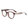 Used [New] OWNDAYS Mukuena collaboration glasses/Brown ME2002X No prescription changeable