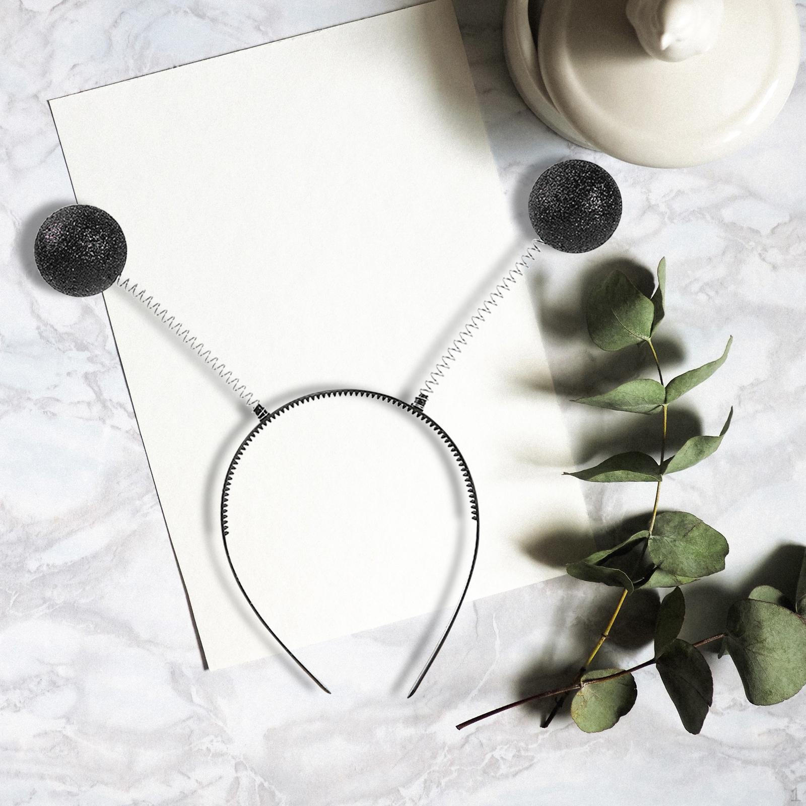 

Martian Headband with Ball Headwear Costumn Accessory чорний