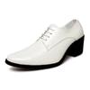 Italian Luxury Red Men Heel Shoes Man Male Oxford Men's Wedding Mens Shoes Designer Leather Formal Dress Shoes for Men