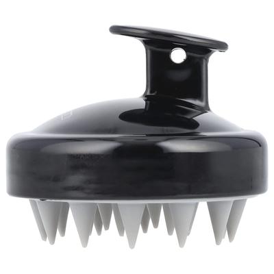 Scalp Massager and Shampoo Brush, Black, 1 Brush