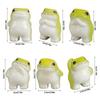 6pcs Cute Small Charms Resin Charms Handmade DIY Animal Pendant Funny Miniature Frog Figurines Jewelry Making