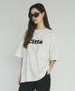CITTA Signature Logo Oversized Loose T-Shirt_Ctt312 (White)