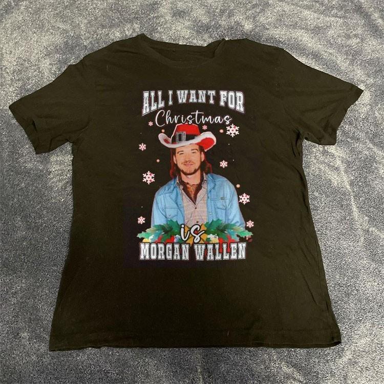 New Morgan Wallen christmas Christmas Gift Unisex S-5XL Shirt DO390 Unisex T-Shirt M