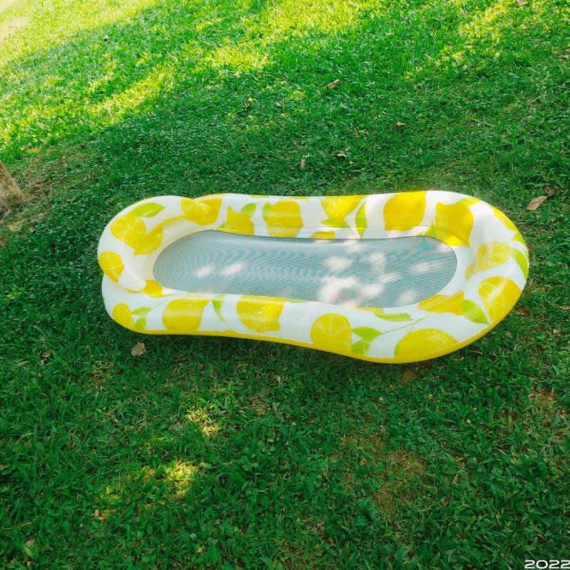 Versatile Inflatable Pool Foldable Water Hammock Lounger for Adults, Ideal for Swimming Pool, Beach, Water Activities