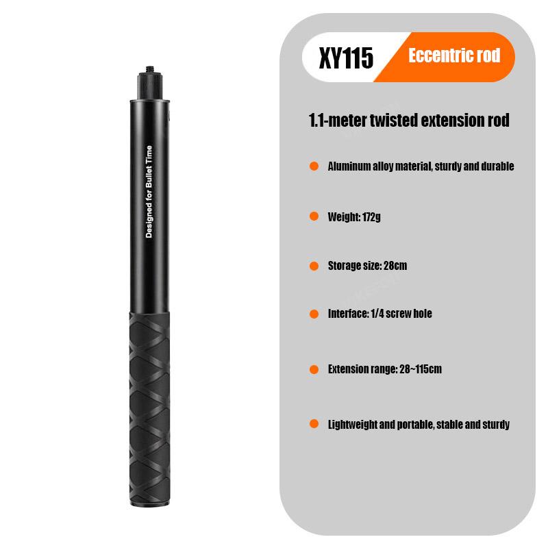 Invisible Extended Edition Selfie Stick Scalable Monopod for Insta360 X2 X3 Accessories For GoPro 13/12/11/10/9 Stick Tripod