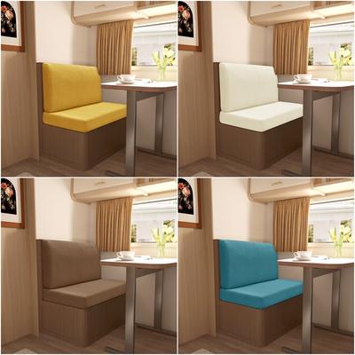 RV Dinette Cushion Covers Jacquard Stretch RV Dinette Seat Covers Washable Loveseat Slipcovers for RV Camper Car Bench Seats