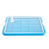 Dog Potty Tray Multipurpose Flat Base Grid Design Easy Cleaning Eco Friendly Pet Training Toilet for