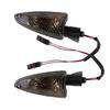 1 Pair Motorcycle Turn Signal Indicator Blinker Light Lamp with Wire Fit For Tiger 800 1050 Daytona 675R Street Triple 675