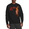 Late Night With the Devil Unisex Adult Fire Sweatshirt