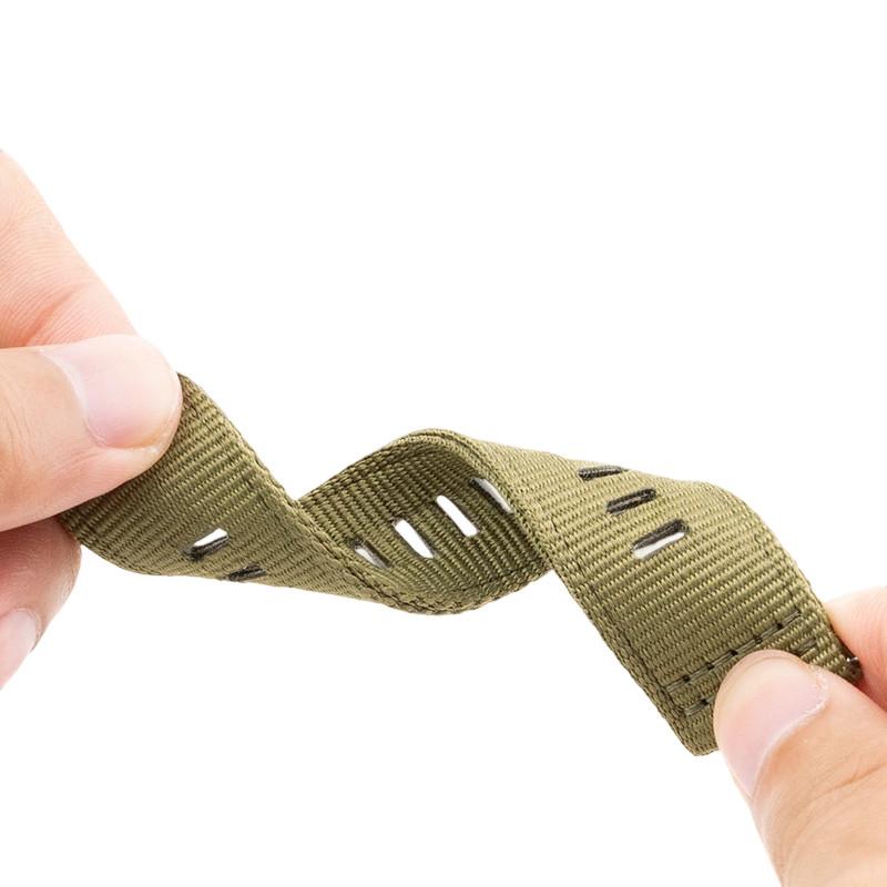 Universal 20mm 22mm Canvas Nylon Strap for Huawei Watch GT5/4/3 46mm Strap for Samsung Galaxy Watch 7 6 5 4  for Redmi 3/5Active