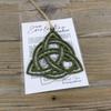 Friendship Story Card Celtic Knot of Friendship Story Card Christmas Ornament