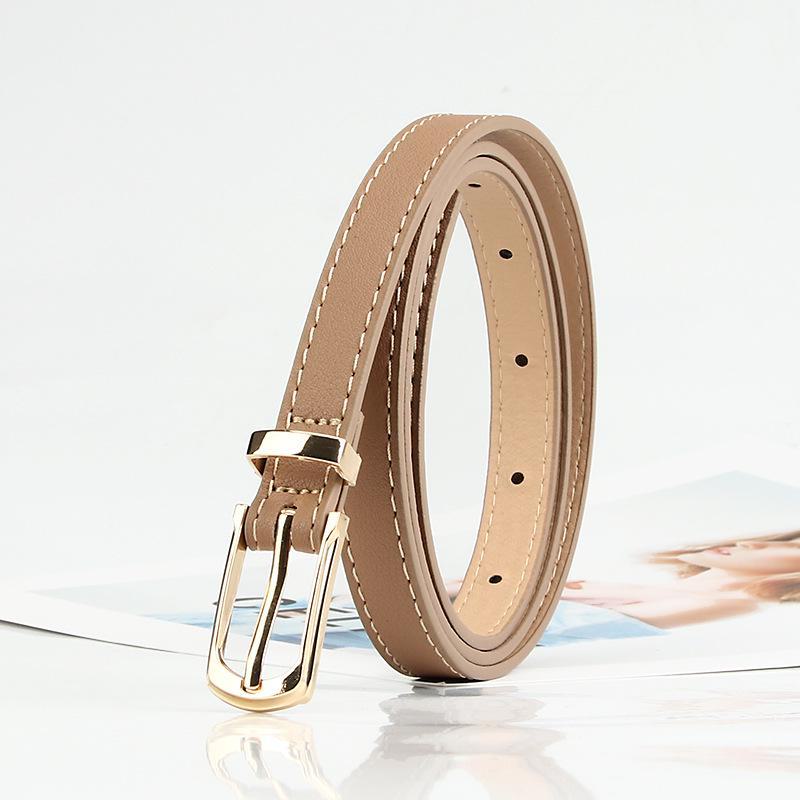 

Женский летний ремень Mori Girl Style — модный, универсальный, простой, модный тонкий ремень из полиуретана