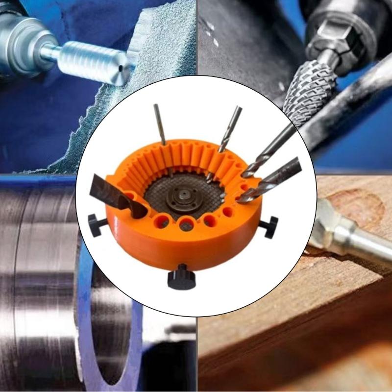Drill Bit Sharpener Attachment Grinding Tool with Electric Grinding Function for DIY Enthusiasts Professional Craftsmen