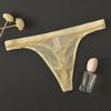 U Convex Men's Thong Intimate Wear Mesh Briefs Fashion Transparent Underpants  Male