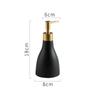 Ceramic Bathroom Liquid Soap Dispenser Bottle Shampoo Shower Gel and Lotion Storage Bottles Home Hotel Disinfectant Bottle