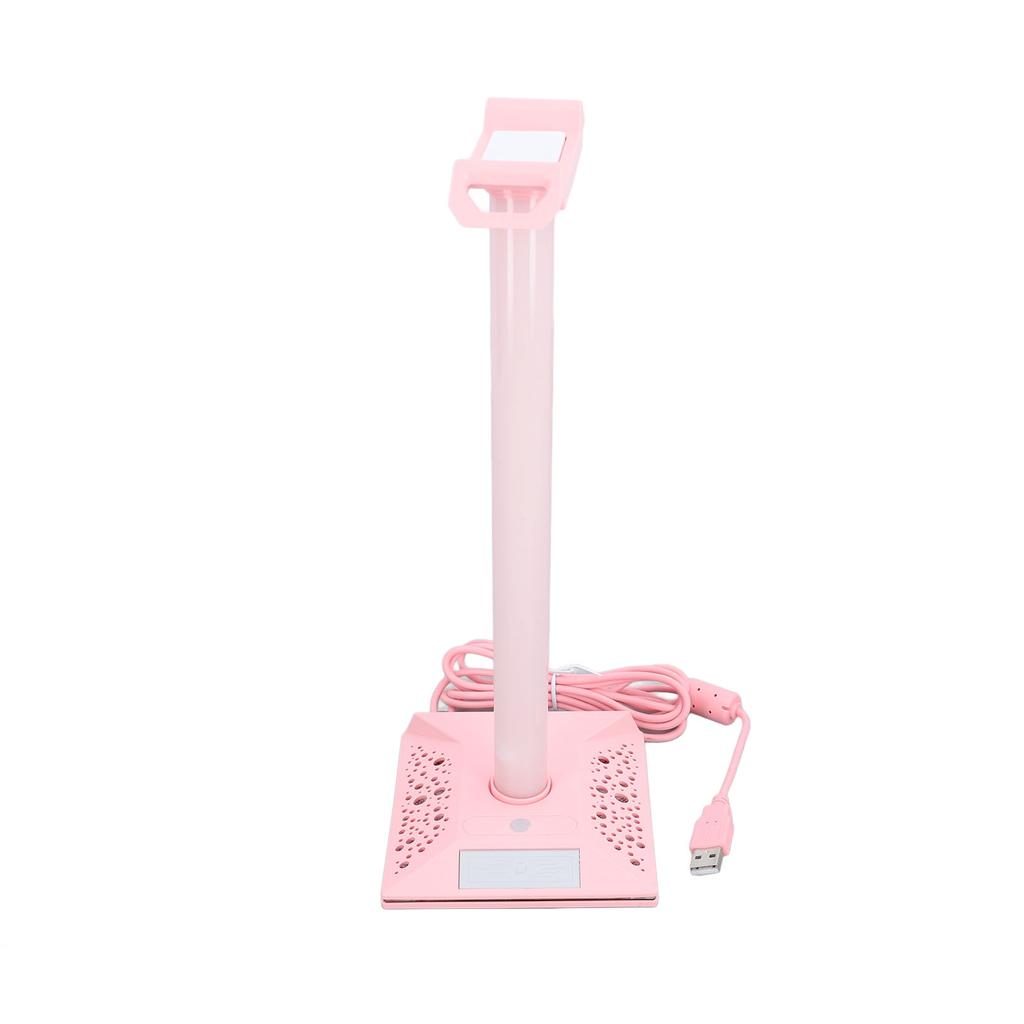 RGB Gaming Headset Stand Professional Stylish Cool USB Port Headphone Holder with 10 Lighting Modes