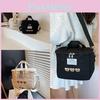 Ladies Pu Compact Square Bag With Zipper And Card Holder Ideal For Casual Outings