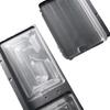 Tuqiu Total Brass Gray Bathroom Shelf  Black Soap Dish Bath Shower Shelf Wall Mounted Bath Shampoo Holder Basket Holder