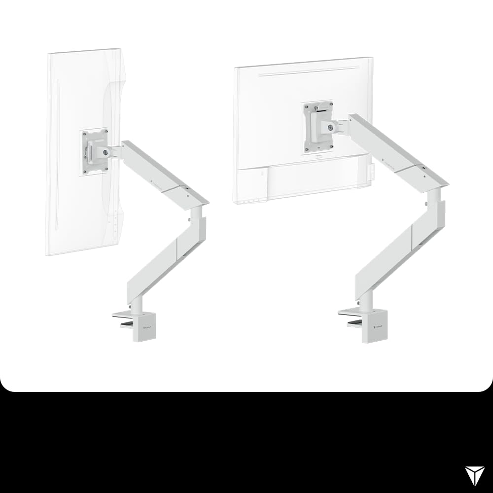 Secretlab MAGNUS Monitor Arm (White, Single Monitor Arm)