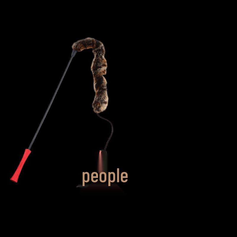 Plush Cat Teaser Wand