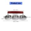 Sturdy Aluminum Alloy Small Patty Maker Kitchens Supplies for Crafting Delicious Burgers Home or During Picnics