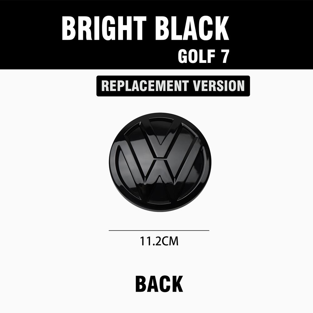 

1/2Pcs For Volkswagen VW Golf 7 MK7 2014 2015 2017 2016 Car Front Bonnet Grill Rear Trunk Emblem Logo Cover Replacement Badge