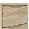Nightstand Sonoma Oak 30.5 x 30 x 43 cm Engineered Wood