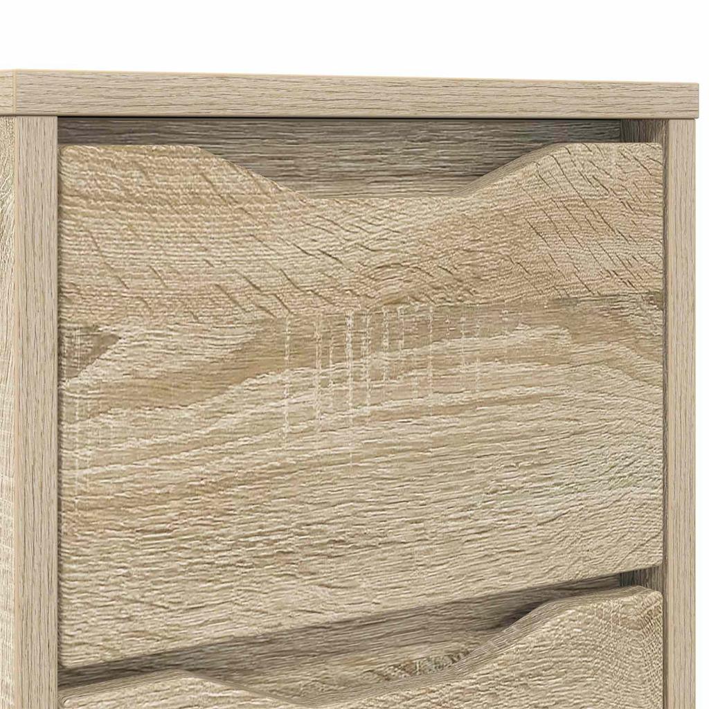 Nightstand Sonoma Oak 30.5 x 30 x 43 cm Engineered Wood