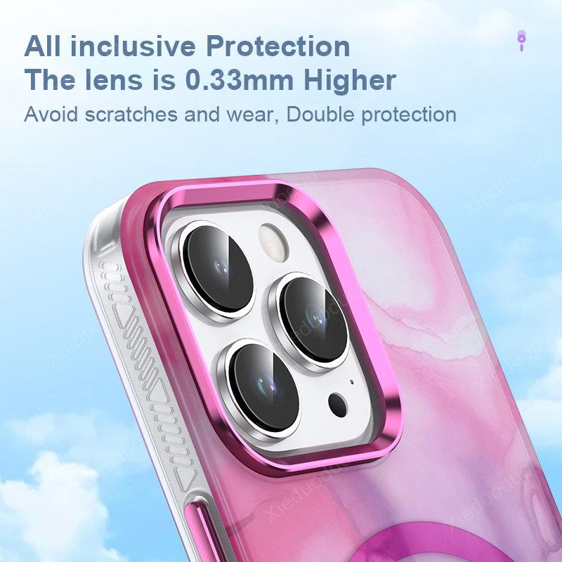 Aquarellmalerei Handyhülle für iPhone 13 14 Pro Max Magnethülle für iPhone 14 Plus Hülle iPhone 14 Pro