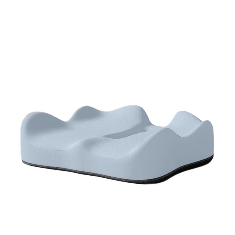 Integrated Office Seat Cushion with Backrest for Lumbar Support Memory Foam Pressure Relief Ergonomic Design for Comfort