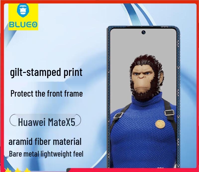 

Mr. Blue Gorilla Kevlar Magnetic Hinge Phone Case for Huawei Mate X5