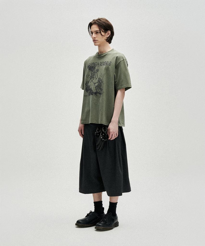NOT4NERD Uprising Pigment T-Shirts - Khaki
