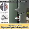Door Lock Catch Fridge Lock Double Buckle Baby Proof Lock Cabinet Lock  Child Proofing