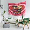 VIKAMA Dual Scene Hockey Tapestry Which Has Added A Dramatic Fandom Vibe Ideal For Ice Hockey Fans Bedrooms Decor