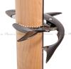Phoenix Guitar Capo with Cleaning Microfiber and Warranty Black One-Touch [Type Shark] Cloth, Pick, Manufacturer's (4-piece set) -