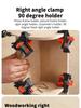 Woodworking Angle Clamp Tool Set 90 Degrees Fixer Photo Frame Picture Frame Clamp Home Tools Punching Installer Hand Tool