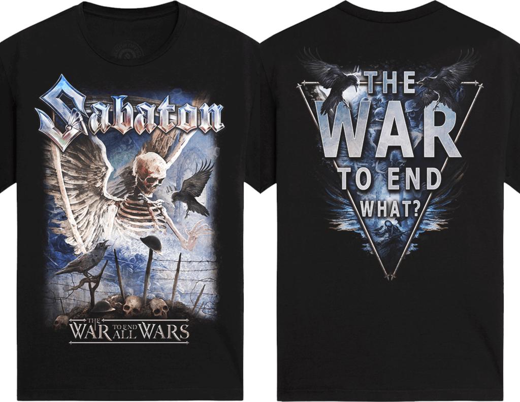 Heavy Metal Band T-shirt Swedish Pagans Sabaton Herr Dam Överdimensionerade Y2k Street Hiphop Casual Lösa Högkvalitativa T-shirts