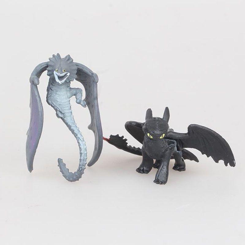 12 Pcs How To Train Your Dragon Action Figures Featuring Hiccup Astrid And Toothless Collection