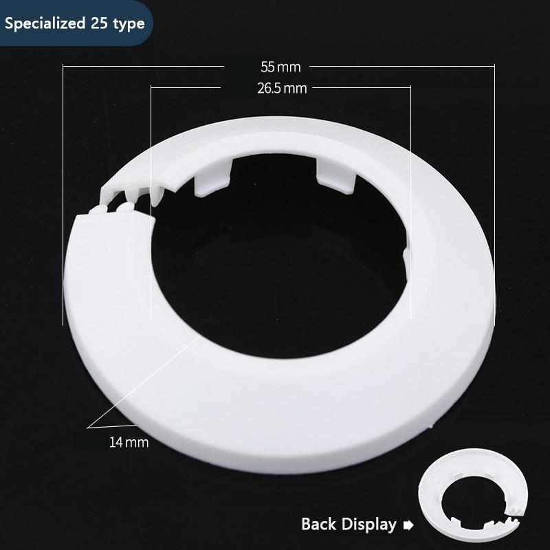 

Аксессуары для настенного воздуховода, 2/4 шт., хомуты для радиаторных труб, накладка на пол, декоративная накладка на радиатор, крышка для водопроводной трубы as the picture