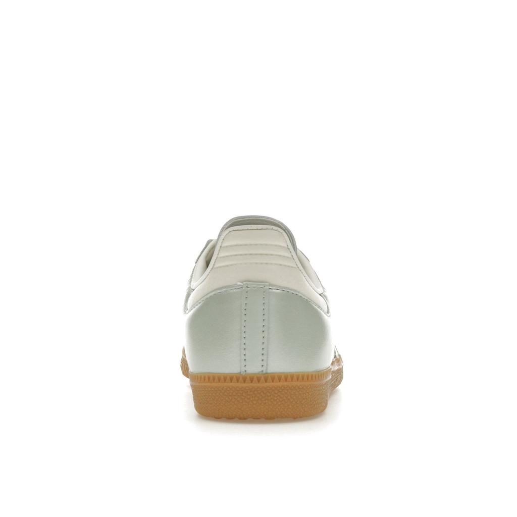 adidas Samba OG Linen Green Metallic Women Sneakers Off-White Cyber-Metallic IG1965