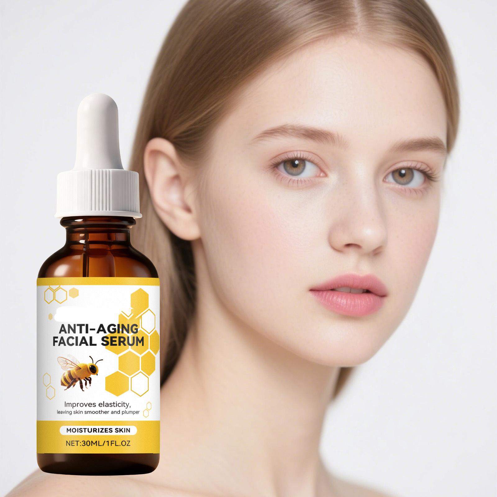 Bee Facial Serum: Gently Cares For Facial Skin  Providing Hydration    And A Refreshing  Moisturizing Effect.30ml One Size