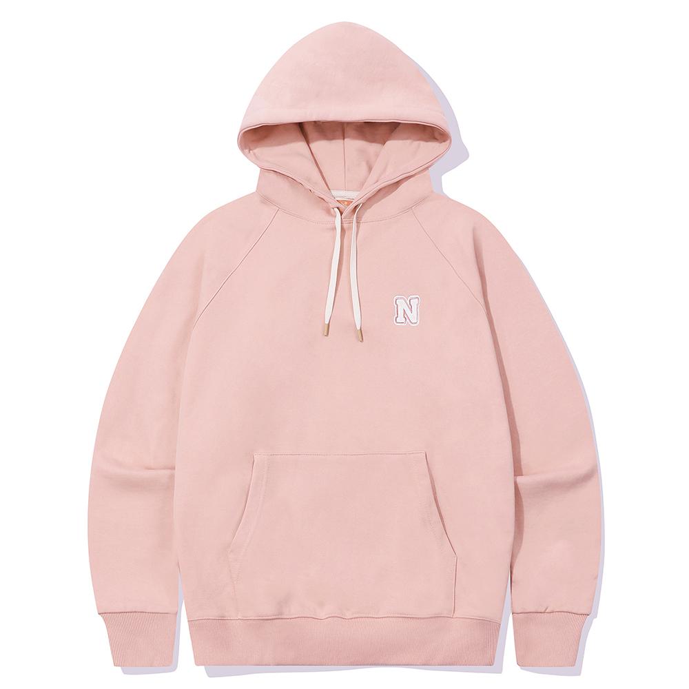 Nordic Island Hoodie N Logo - Pale Pink L
