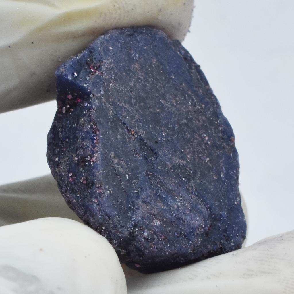 Blue Sapphire Natural Rough Raw CERTIFIED 65.20 Ct Earth Mined Loose Gemstone AR-1845