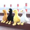 Cute White Duck Plush Toy With Pp Cotton Filling For Kids Gift And Bedroom Decor