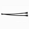2-teiliges 4-Pin PWM Computer-Lüfter-Verlängerungskabel-Set 26 cm Länge zur Verbesserung des Luftstroms und zur Geräuschreduzierung