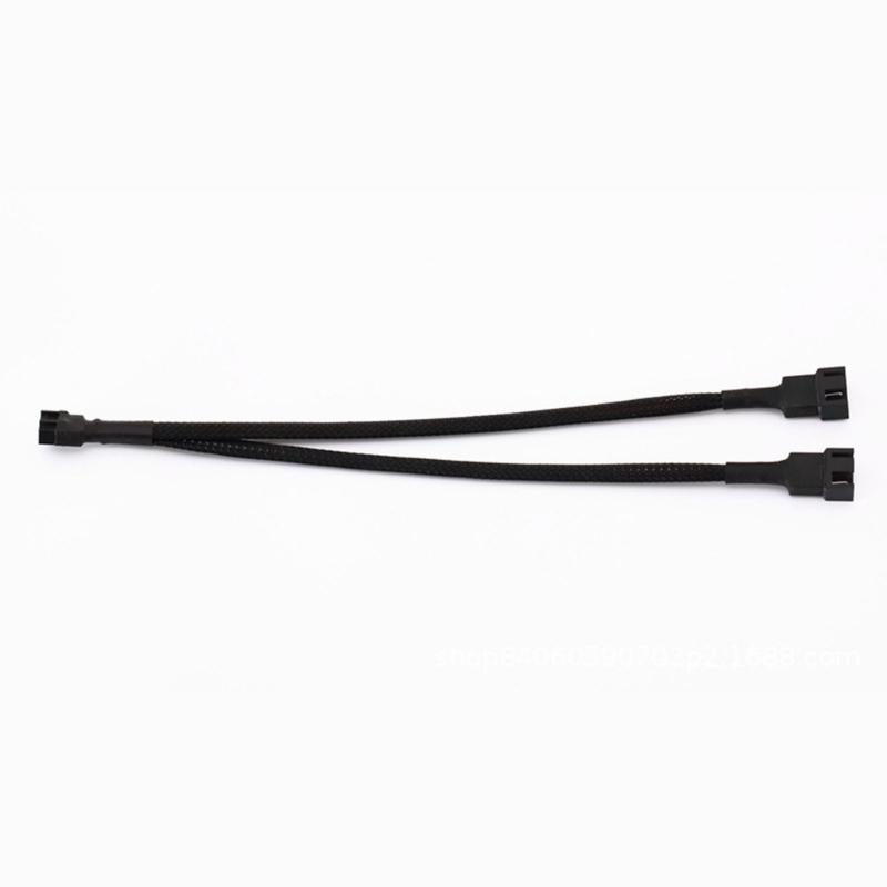 2-teiliges 4-Pin PWM Computer-Lüfter-Verlängerungskabel-Set 26 cm Länge zur Verbesserung des Luftstroms und zur Geräuschreduzierung
